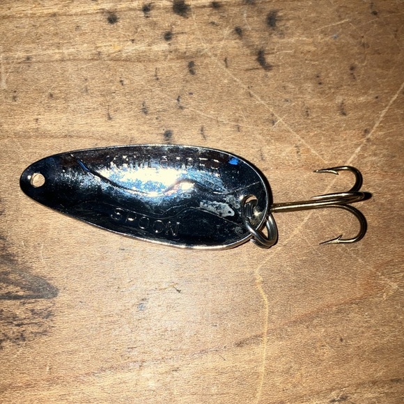Vintage ACME Kamlooper spoon Fishing lure /  Hooks - Picture 5 of 7